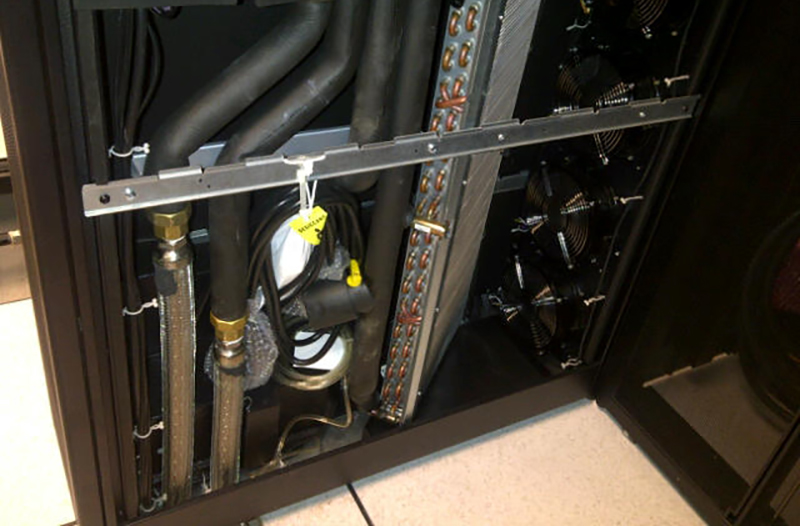 Piping For In Row Hillers In Data Centre